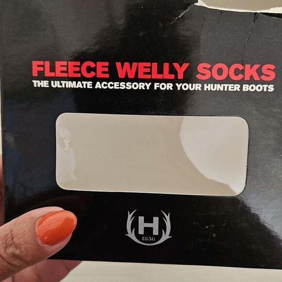 Hunter Kid's Welly Sock Green 11-13 - Picture 4 of 16